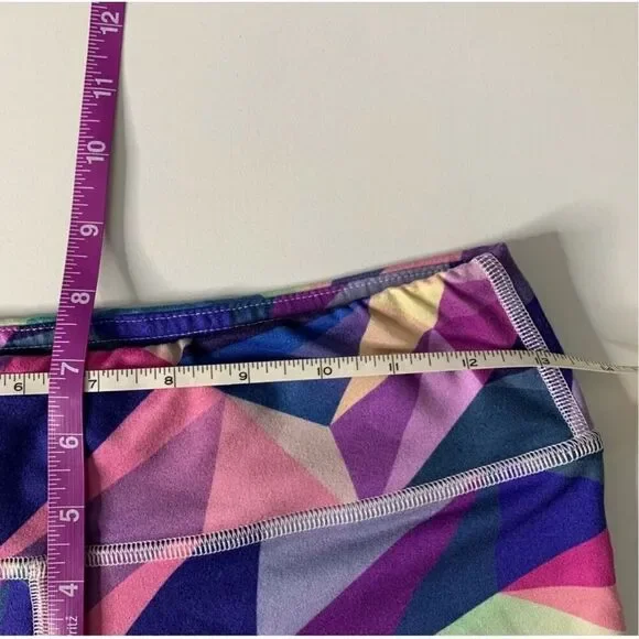FLEO Jewel Geo Shorts (Original) size small pink purple excellent condition